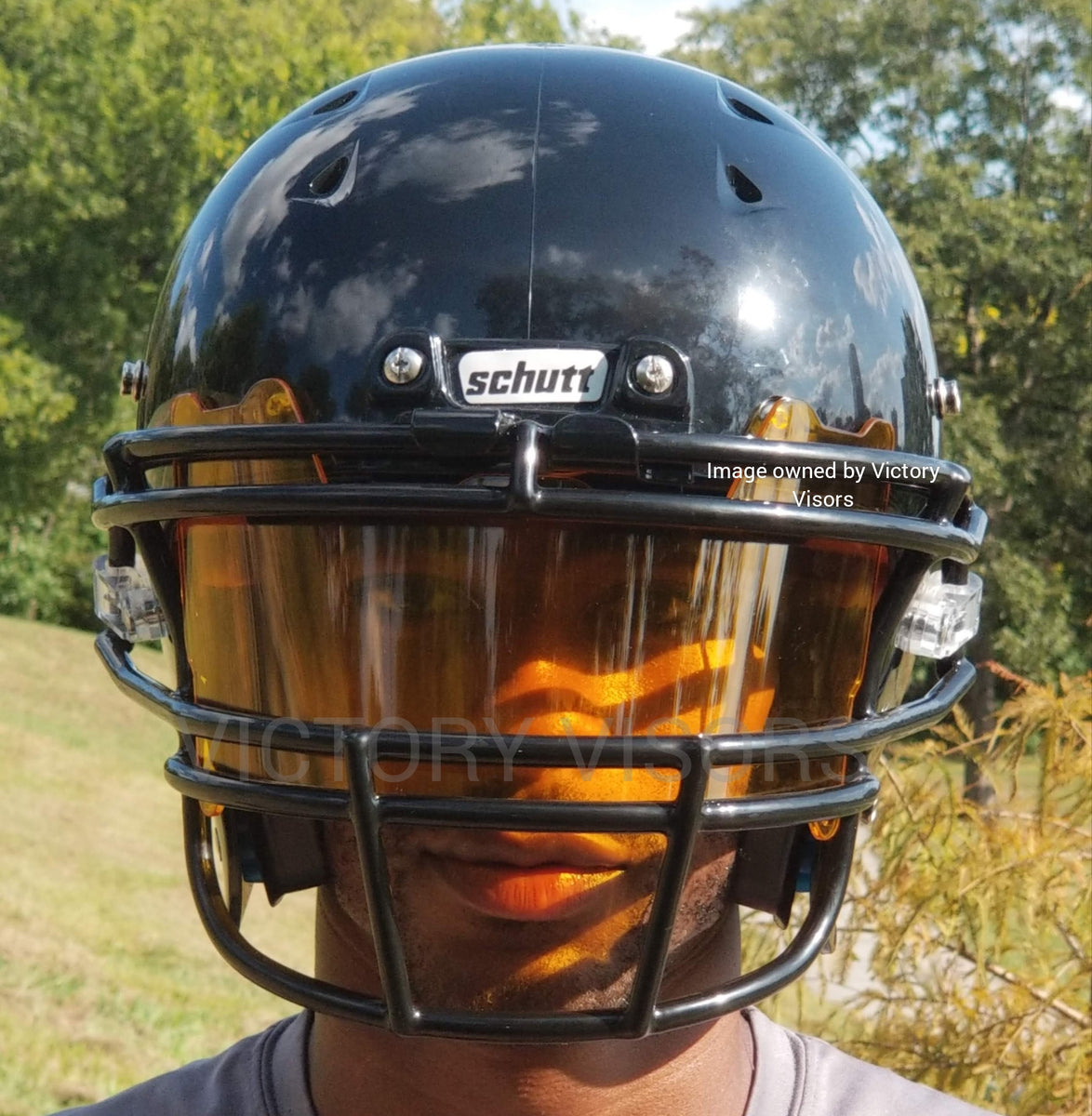 Colored visors hot sale football